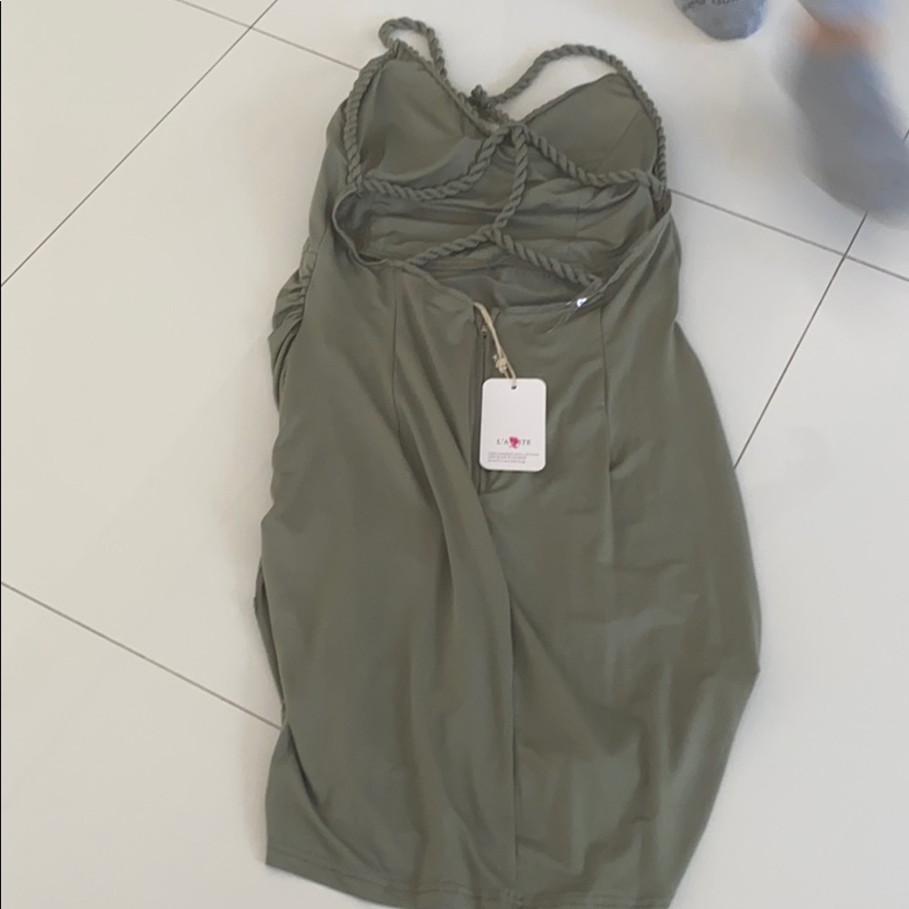 Latiste olive green dress